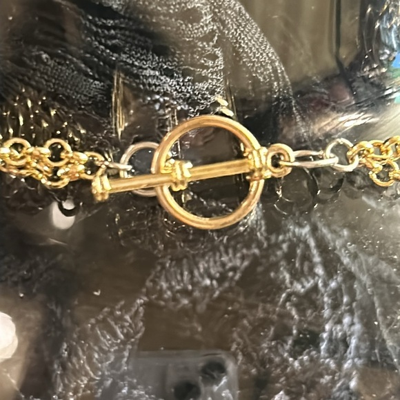 Floating Illusion Blue Floral beaded necklace - Picture 9 of 14